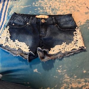 Jean shorts